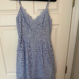 Light blue ASTR lace